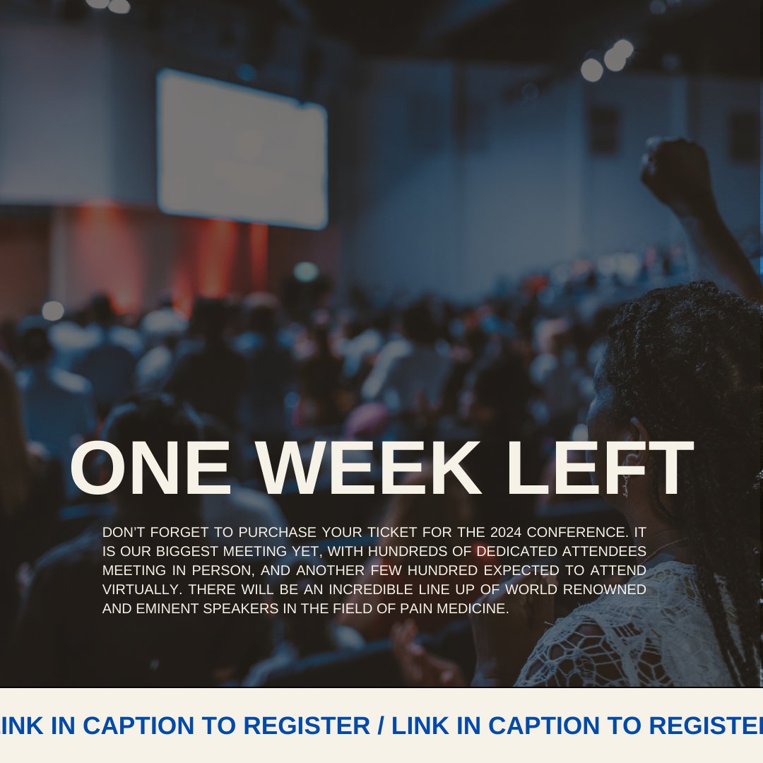 The countdown is on! Only one week left! 🎉 Have you snagged your ticket yet? Don't miss out—grab yours today at pacificpainforum.ca/register/ #vancouverbc #vancouvercanada #canada #providencehealthcare