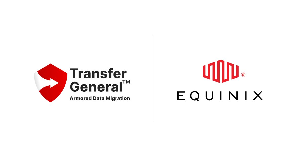 ServerGeneral's tweet photo. Worried about secure data migration?  Transfer General + @Equinix =  Speed &amp;  Security. 
Learn more: https://t.co/8O2IyRv4GT

#datamigration #dataprivacy #cloudstorage #equinix https://t.co/QEV8PqnU9r