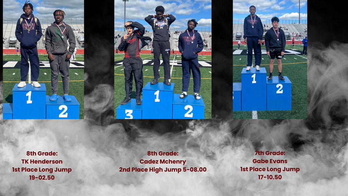 tahowardath's tweet image. Meet Of Champions Howard Medalists! #KnightSpeed