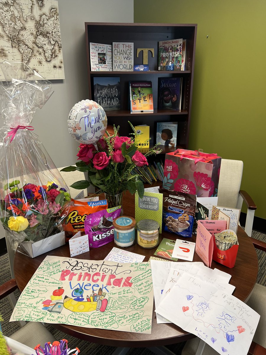 MEC & my village sure knows how to make someone feel special for #NationalAssistantPrincipalWeek ‼️ Truly thankful of all of the uplifting gifts I was appreciated with this week. Always, but especially today, proud to serve such a great community. #mecistheplacetobe #proudAP