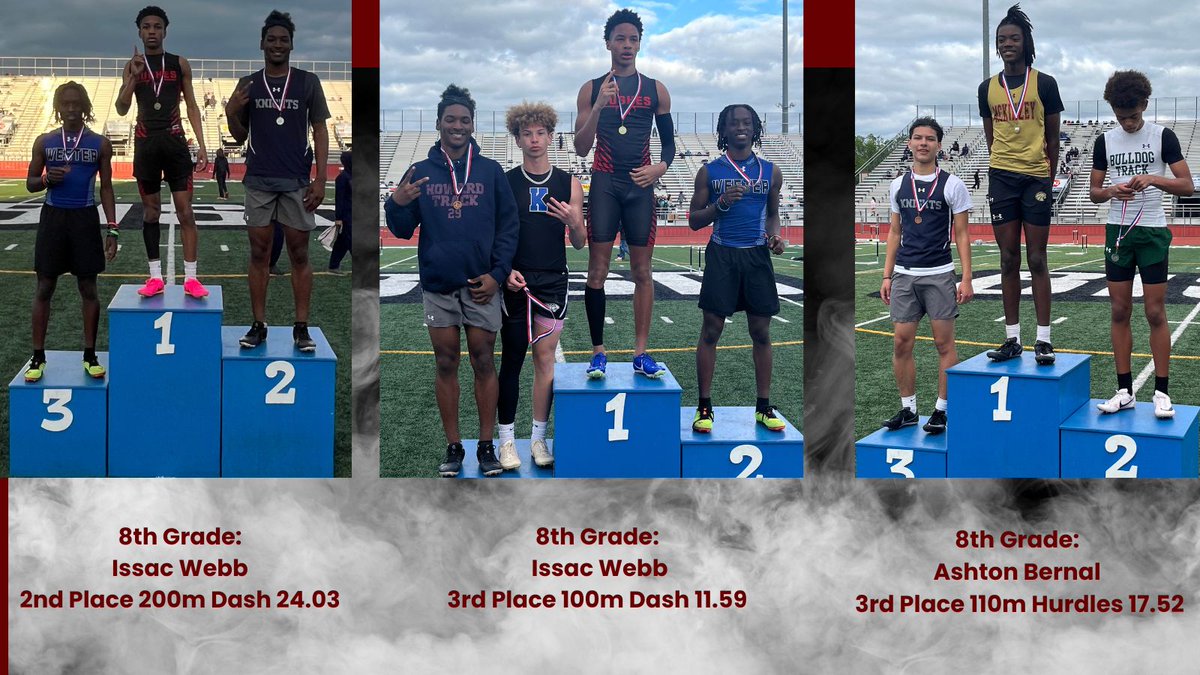 tahowardath's tweet image. Meet Of Champions Howard Medalists! #KnightSpeed