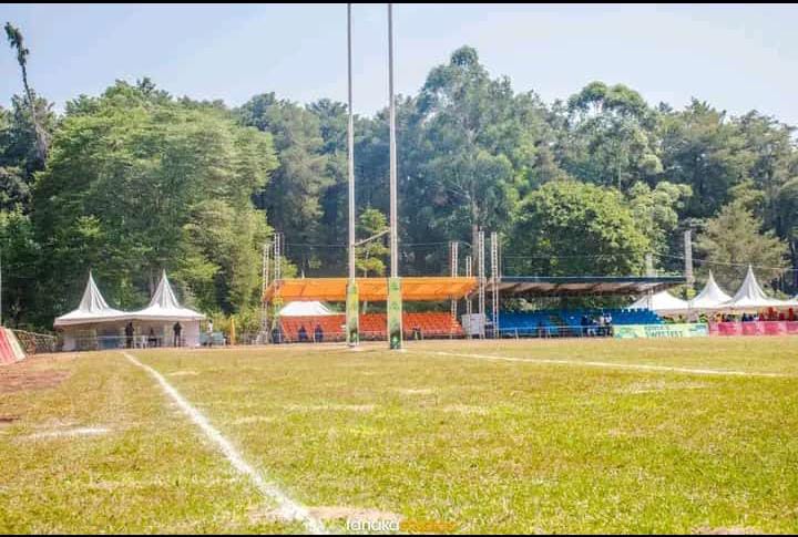 THE Stage at Kakamega Showground is set.

Ready For the FINALS tomorrow.

Kabras Sugar Rugby Club vs KCB Rugby Club.

#KenyaCup I #KenyaCupFinal I #Rugby I #RugbyKe