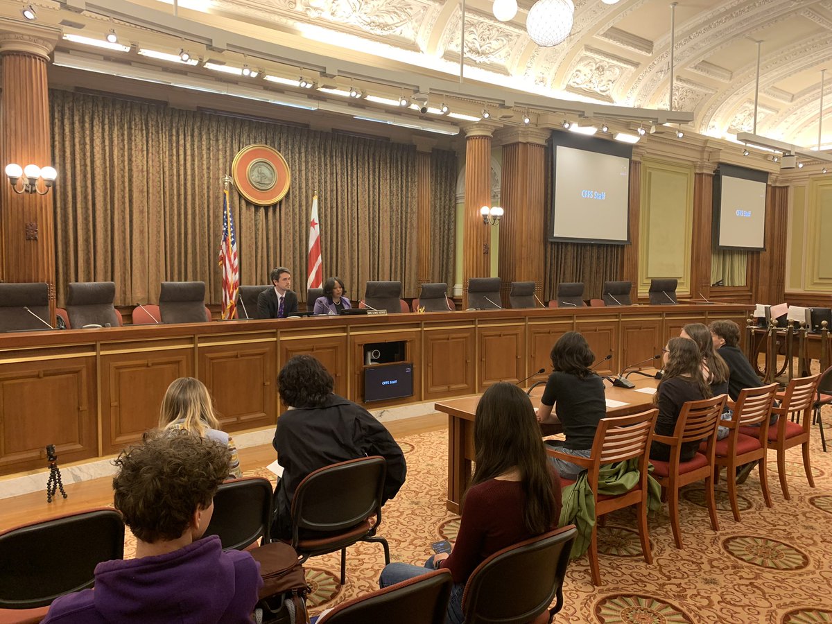 That’s a wrap on our first budget hearing of the Cmte on Facilities and Family Services! We heard from public witnesses on the sustainability, maintenance, and real estate responsibilities of @DCDGS. The work is just beginning. Sign up to testify: ✍️ rb.gy/pyxb3t