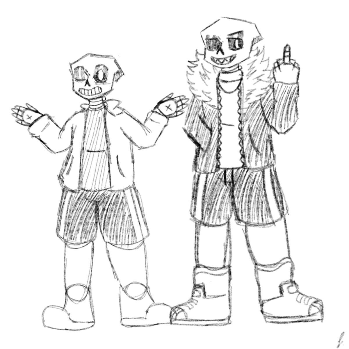 Yarik_3352's tweet photo. — Sketches of Sansa and Fell 👉👈

——————
#ClassicSans #FellSans https://t.co/wmvopFRAog