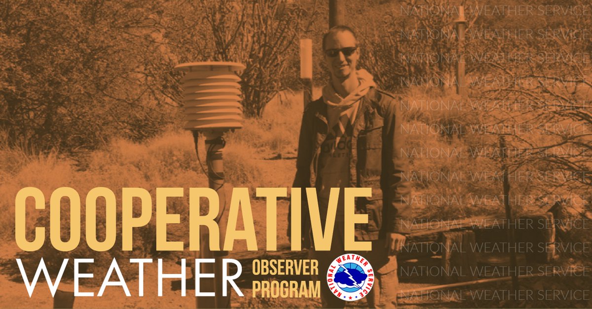 Join over 8,700 dedicated volunteers in the National Weather Service Cooperative Observer Program! 🌦️🌡️📏 From farms to mountaintops, observers provide crucial weather and climate data for all. To learn more: weather.gov/coop/overview #CitizenScience