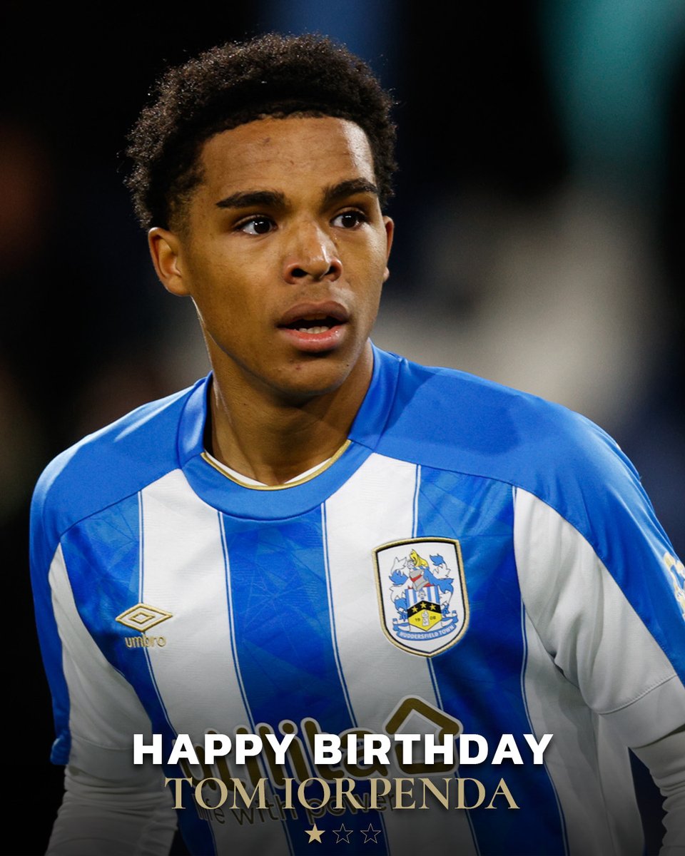 🥳 Happy Birthday, Tom! Have a fantastic day celebrating! 🎉 #htafc | #YoungTerriers