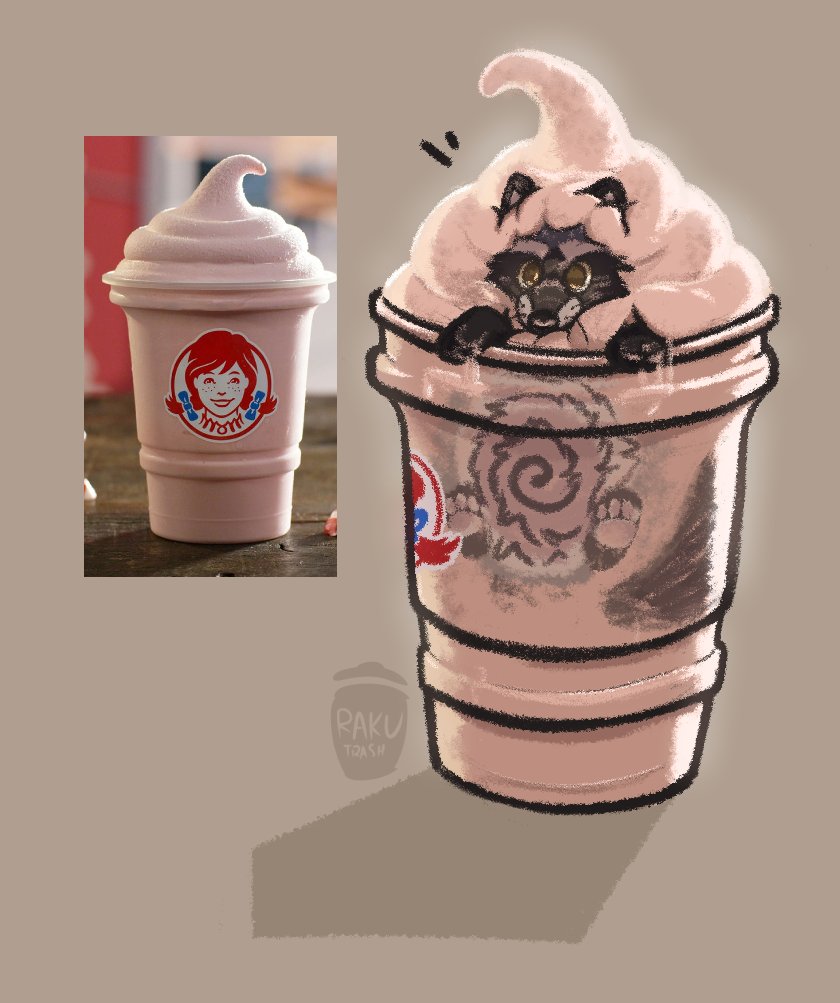 Repost if you dip Raku in the wendy's frosty