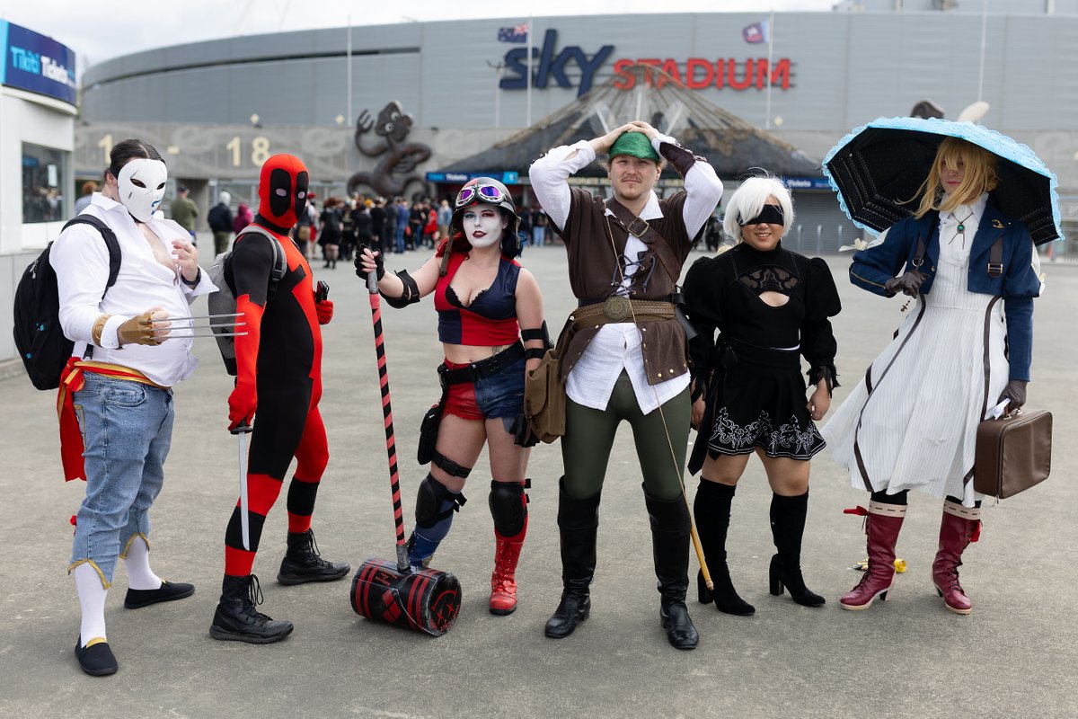 It's time for the @Armageddonexpo 👽🧙‍♀️ Gates open at 9.00am both today and tomorrow. We can't wait to see what #Wellygeddon brings this year 🌌 Tickets are available to purchase at the gate, or online here 👉 bit.ly/42C61rP 📸 - photosport.nz