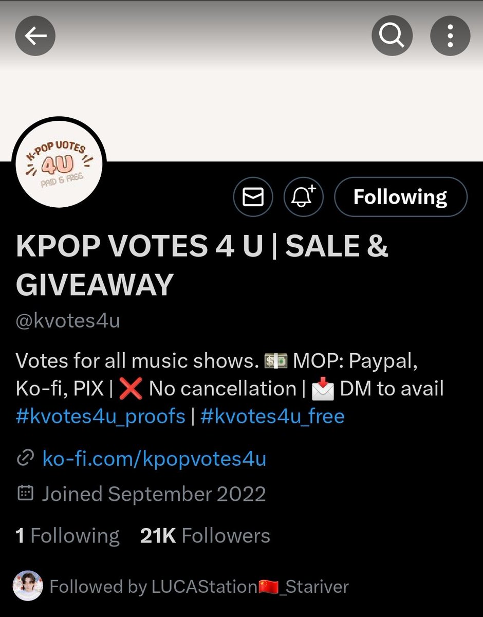 LUCAS VOTE 🦁 tweet media