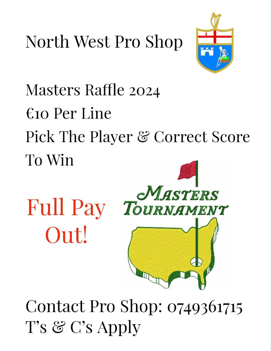 North West Golf Club (@NorthWestGC) on Twitter photo 2024-04-05 19:31:13