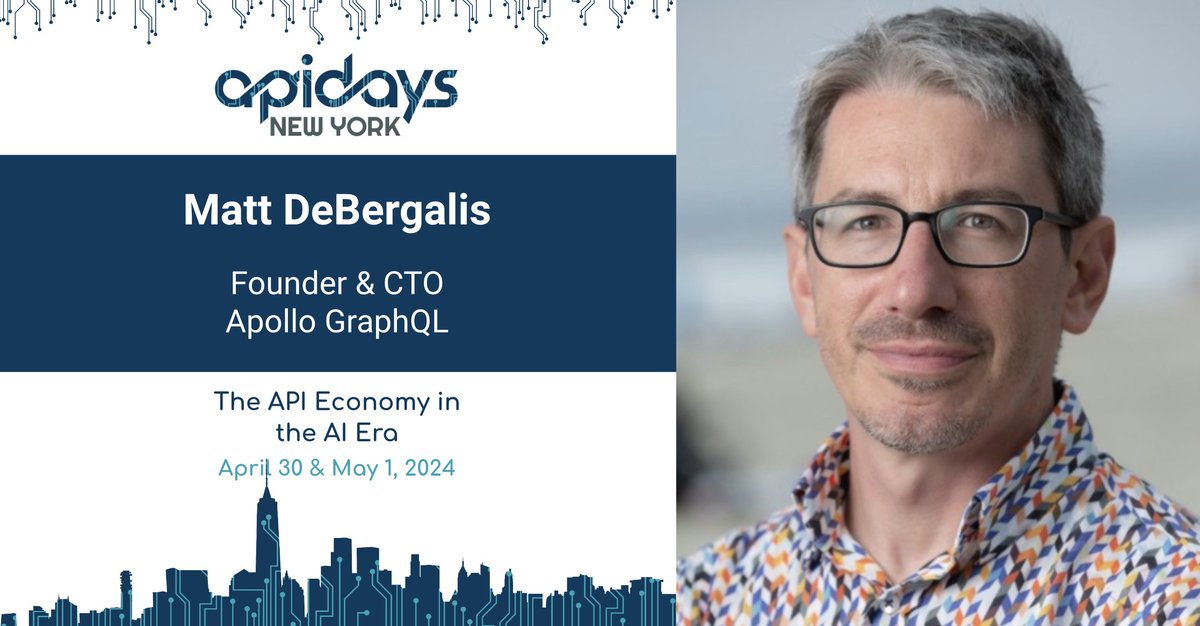 Calling all NYC #API platform engineers and architects! We're thrilled to announce our presence at @APIdaysGlobal NY, April 30-May 1. Will you be joining us? 🗽🍎 Our CTO and co-founder Matt @debergalis will be speaking on #GraphQL federation and combining APIs for the AI era.…