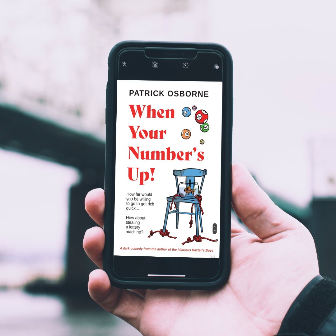 Thanks to Niamh Byrne from News Four for reviewing my latest novel. 'When your number’s up is a very funny, relatable and at times a heart warming story for anyone looking for a very easy read.' The novel is available online as well as from @chaptersbooks & @alanhannasbooks