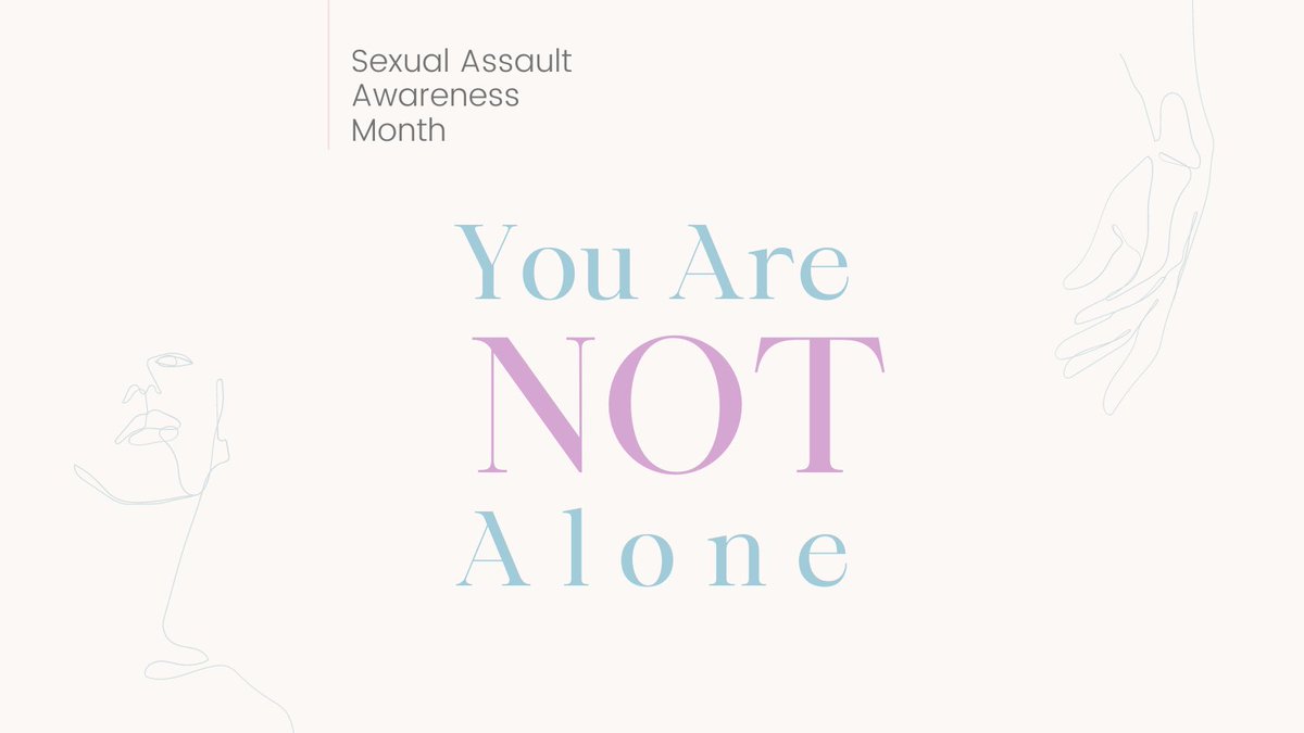 April is Sexual Assault Awareness Month. This campaign raises public awareness about sexual assault and educates communities and individuals on how to prevent sexual violence. Visit this webpage for resources and more info: bit.ly/3J22YQm #CNM #communitycollege