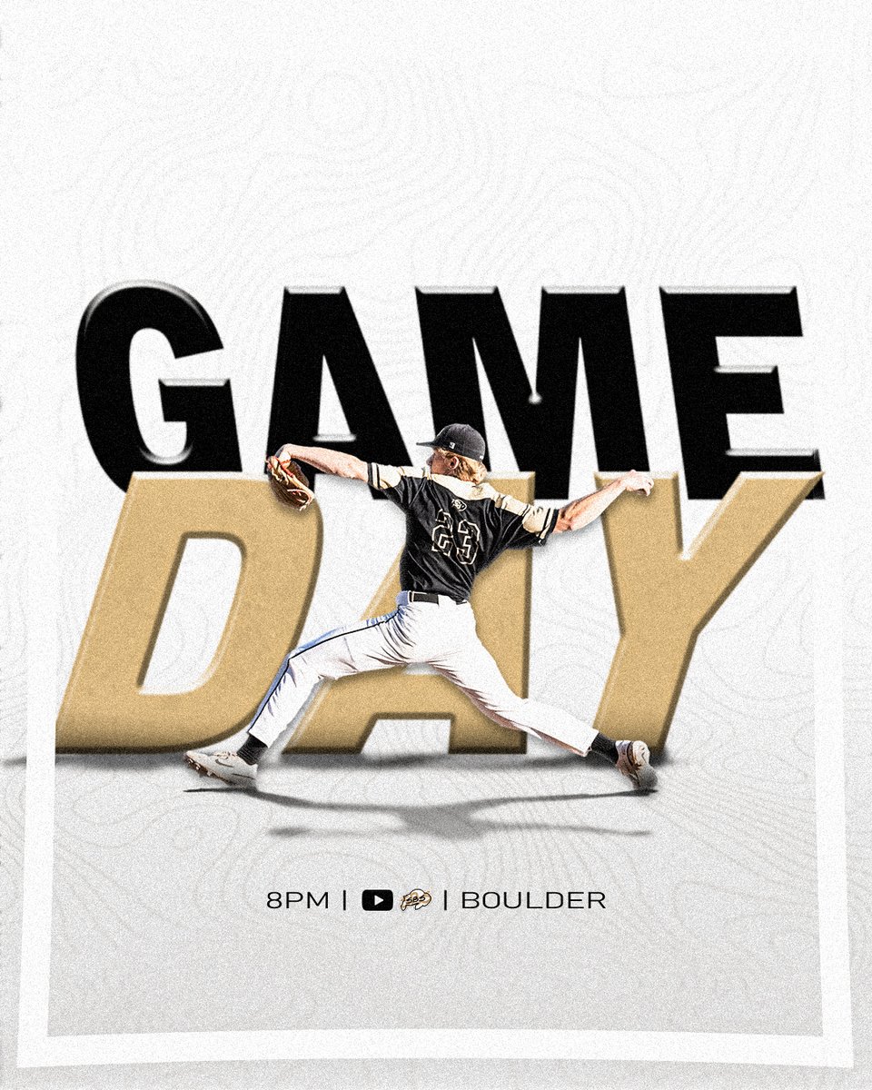 Rivalry game. 8PM in Boulder or watch on YouTube with @SBS_CU. #GoBuffs