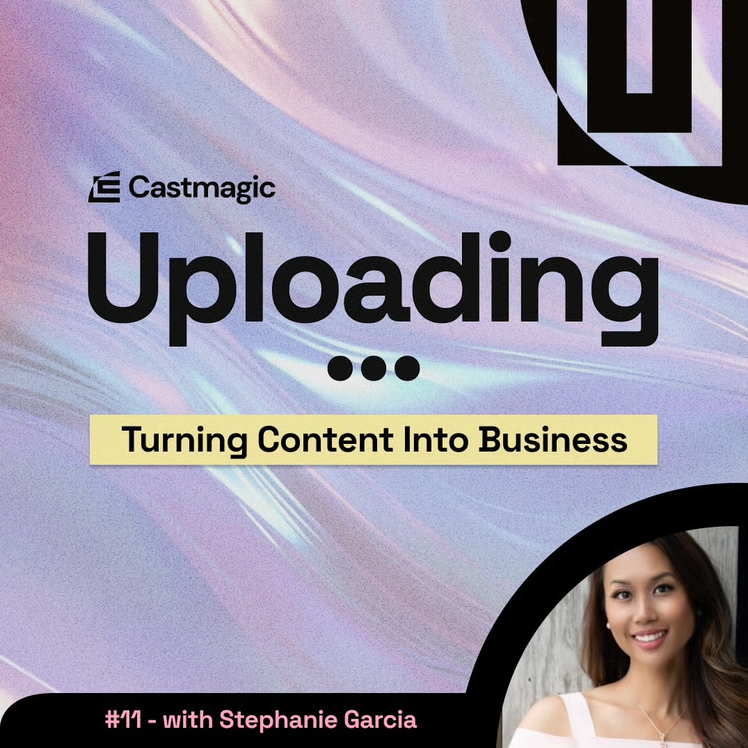 'Live streams aren’t about perfection, they’re about connection.' Learn how to turn your content into a business. Check @castmagic_io Uploading... w/ @heystephanie uploading.beehiiv.com/p/cracking-cod…