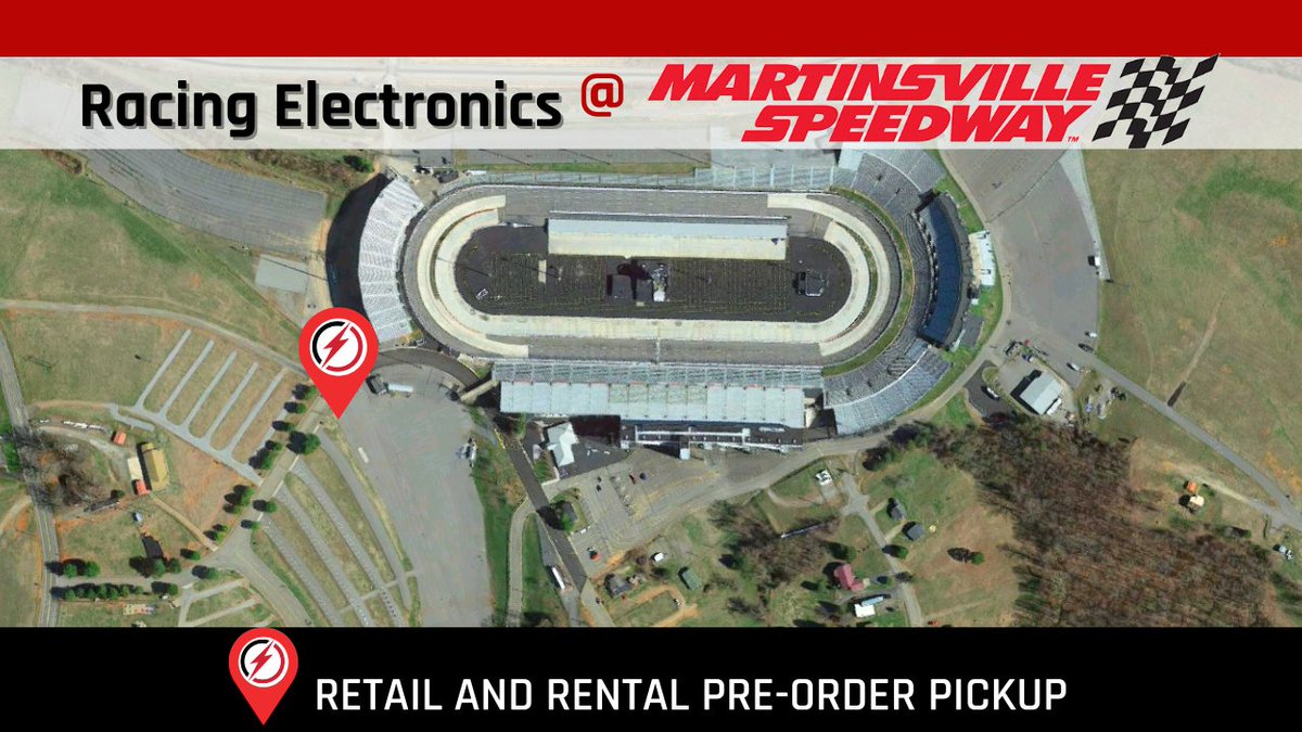 🏁 We are OPEN at @MartinsvilleSwy 🏁 Stop by and see us in the vendor midway to pick up your pre-ordered scanner rentals and race day retail purchases! ⏰ Opening Times: Saturday - 12:00 pm Sunday - 8:00 am #REequipped | @MRNRadio | #NASCAR | #DudeWipes250