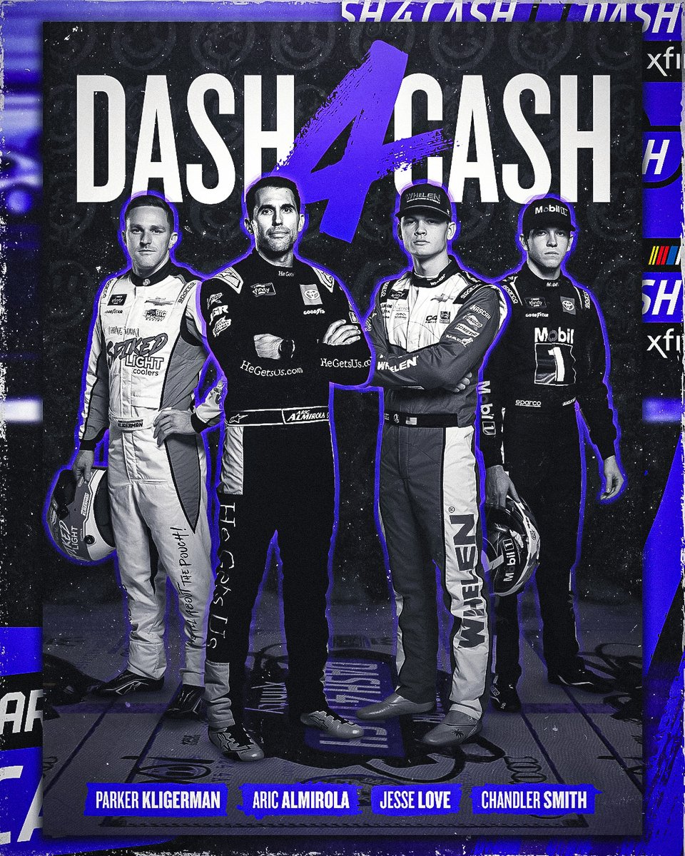 One of these four drivers is about to be $100,000 richer. 🤑 #Dash4Cash