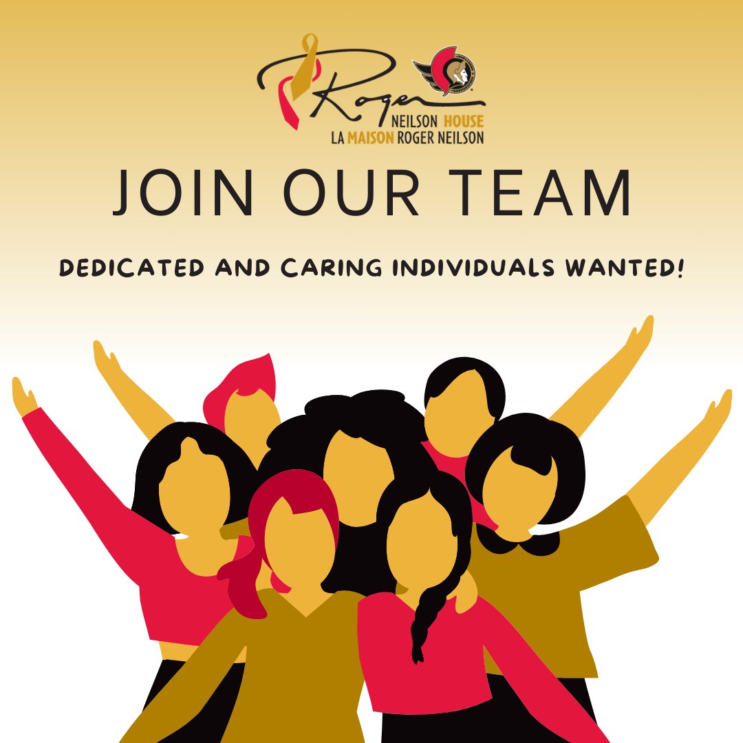 We're on the lookout for individuals who are passionate about giving back and supporting children and their families during challenging times. --> Explore opportunities available at rogerneilsonhouse.ca/health-profess…
 
#JoinOurTeam #OttawaJobs #Careers #ChildrensHospice