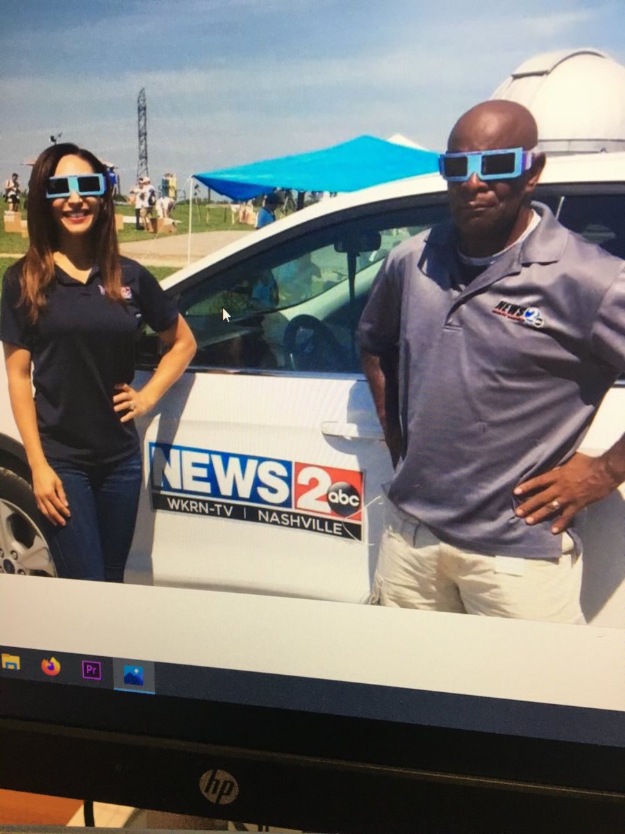 Can’t believe it’s been 7 yrs since the last solar eclipse. I remember covering the story in middle TN. with my good friend, former News 2 Nashville, anchor, reporter amazing mom, wife. The very talented Najahe Sherman, now doing big things @CBSMiami keep up the good work!
