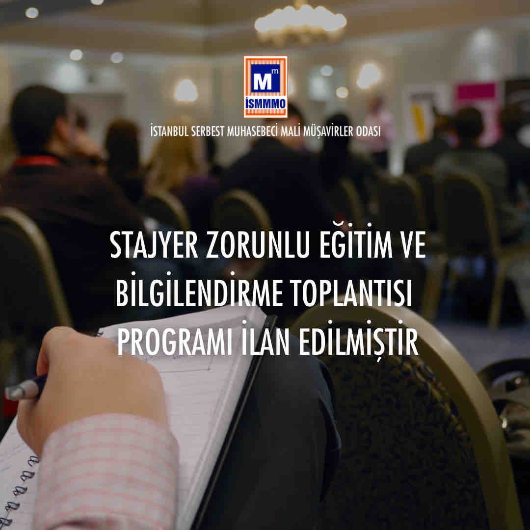 Stajyer Zorunlu Eğitim ve Bilgilendirme Toplantısı Programı İlan Edilmiştir ow.ly/VvJf50R9BQJ