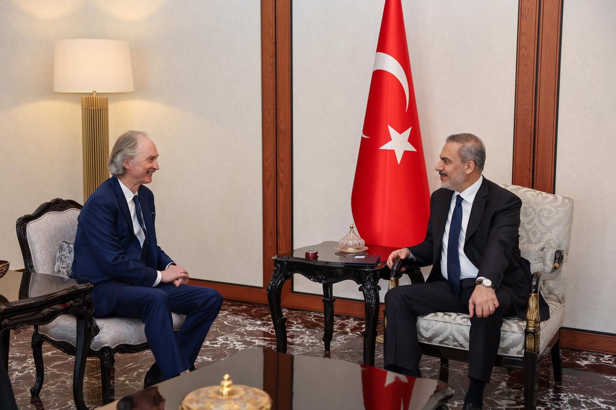 @GeirOPedersen Appreciated comprehensive discussion today in Ankara with Turkish FM Fidan on all aspects of the Syrian crisis.