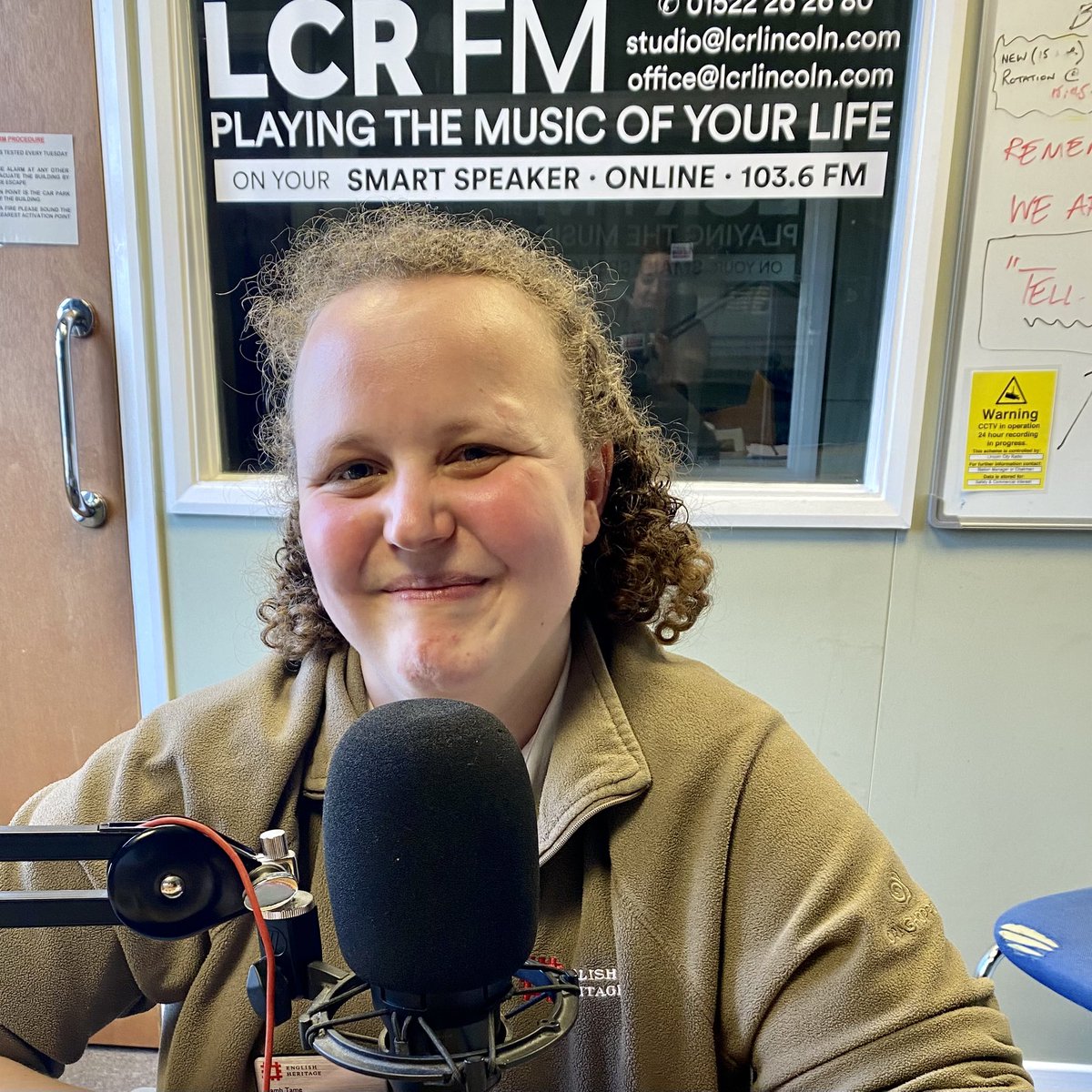 Niamh Tame was our guest on the Drive Show with @Amy_Claridge - she’s the Site Manager at Lincoln’s Medieval Bishops’ Palace & shared the palace’s history, recent conservation & plans for the year. And it’s now open to visitors!@englishheritage #localradio