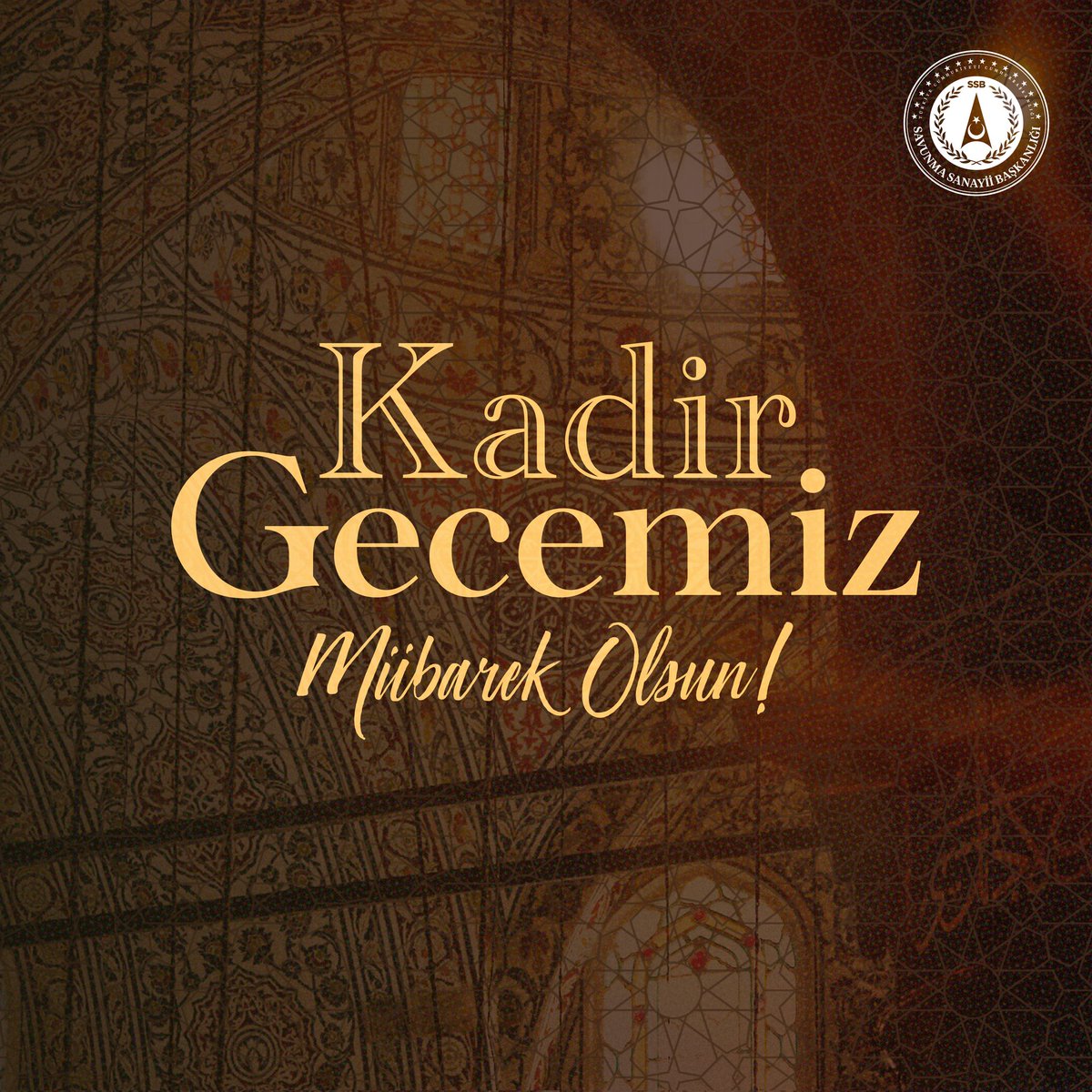 Bin aydan daha hayırlı mübarek Kadir Gecemizin Aziz milletimiz ve İslam Âlemine refah, huzur ve hayırlar getirmesini temenni ederiz. Kadir Gecemiz mübarek olsun.🌙