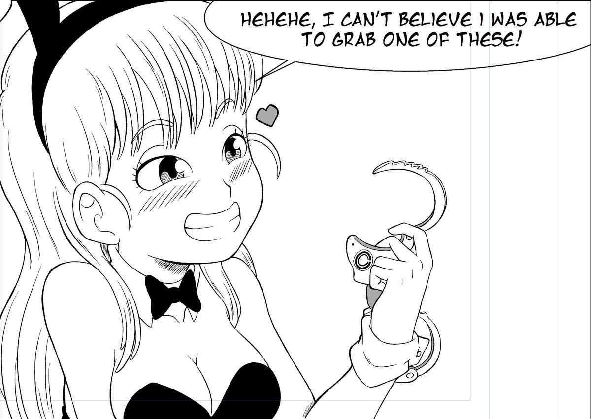 I'm trying my hand at short bondage manga! Hope to get a Bulma story done by the end of the month