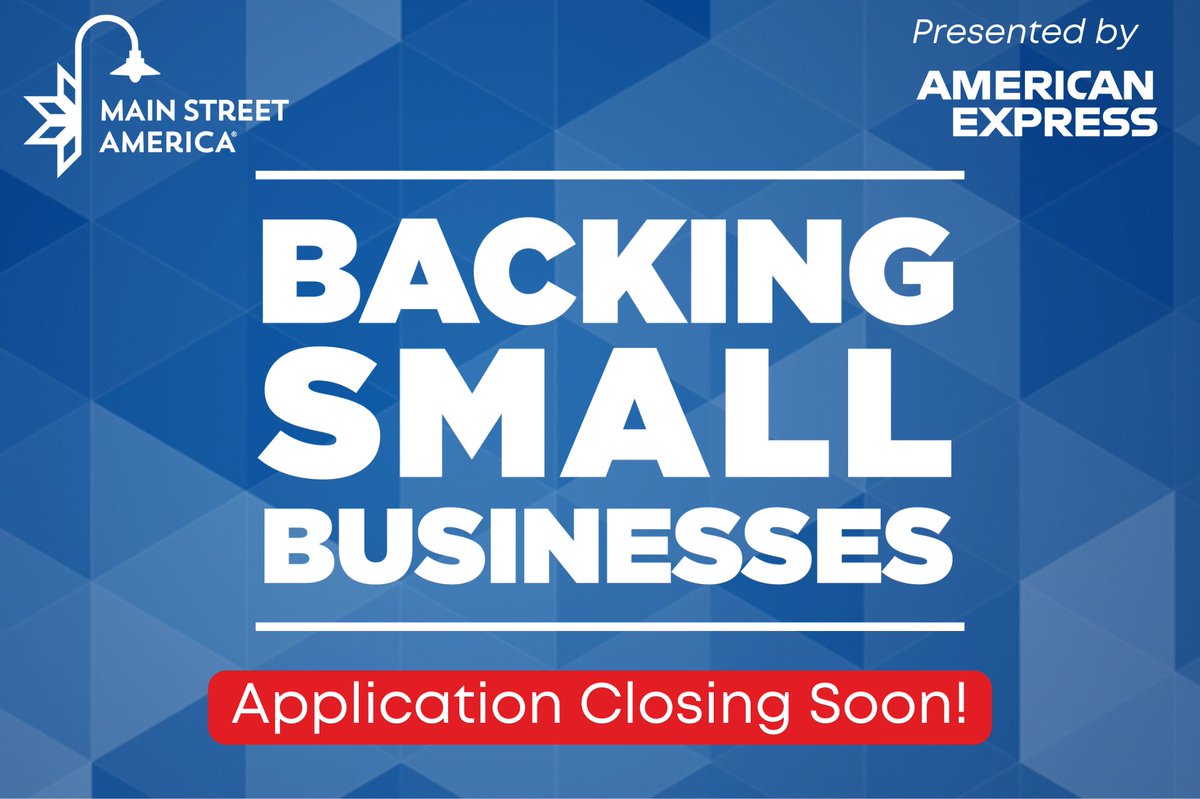 ATTENTION Small Business owners!!! @AmericanExpress 'Backing Small Businesses' will provide 500 small business grants of $10,000 to eligible businesses in the U.S. and U.S. territories. For more info & to APPLY here: bit.ly/amex_bsbgrant Applications close April 7, 2024!