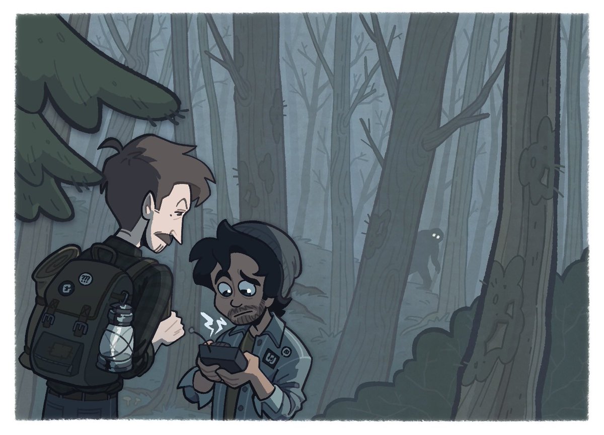 Vira_with_no_V's tweet image. They were looking for the toxic blobs but the blobs found them 

#watcherfanart #mysteryfiles #mysteryfilesfanart