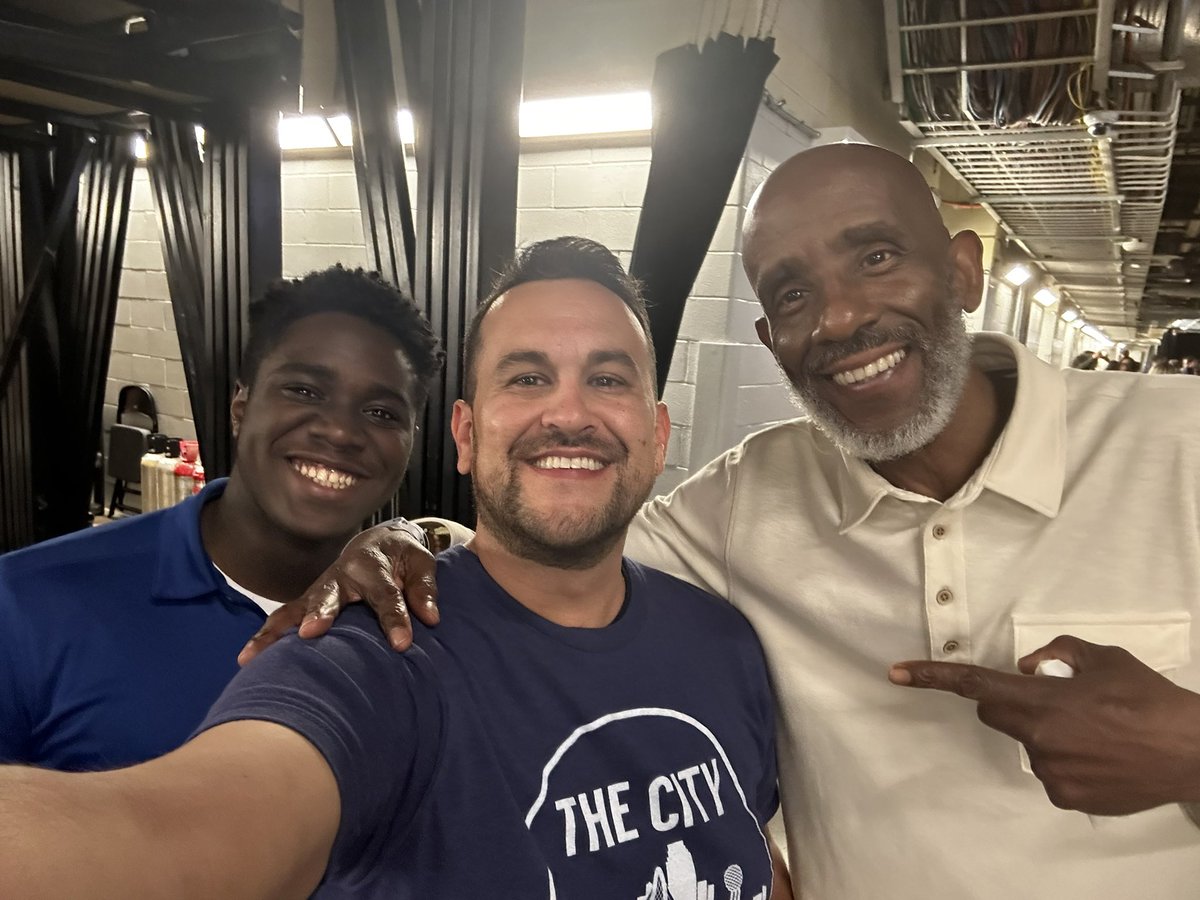 Had a blast with Wendell, our D7 @YoCo_Dallas, at the @dallasmavs game last night. They really pulled the red carpet out for him with a behind the scenes tour of the locker room and practice facilities…. He even got to meet @swish41, sit in @luka7doncic locker chair and we met