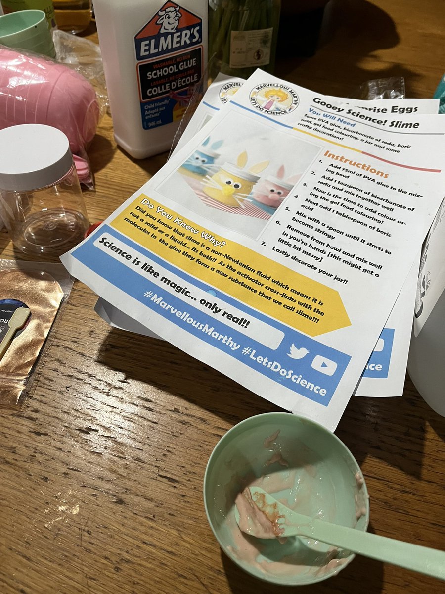 EdadventuresM's tweet photo. Whilst M is still away we are having a rock n roll night testing her recipe for her #letsdoscience sessions 😂🤦‍♀️ https://t.co/9u0jGSzgql