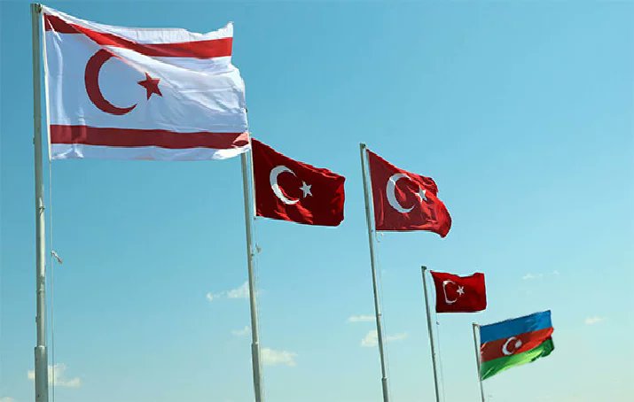 Azerbaycan, Kuzey Kıbrıs Türk Cumhuriyeti'ni tanımaya hazırlanıyor! ▪️Azerbaycan, Kuzey Kıbrıs'ı tanımaya yönelik bir adım olarak iki ülkenin parlamentolar arası ilişkilerini güçlendirmek amacıyla bir çalışma grubu kurulması konusunda anlaşmaya vardı.