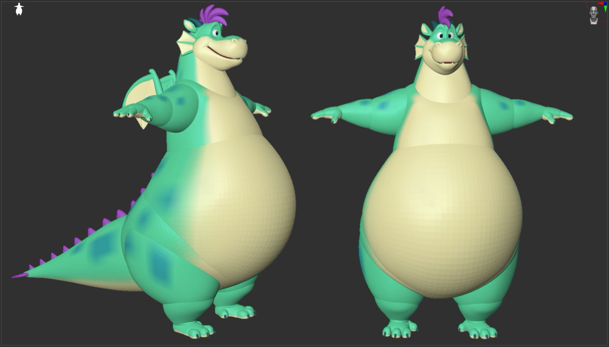 still adjusting face design, but need to get working on the dragon base again.