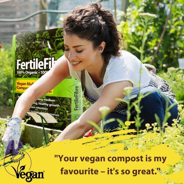 We love to hear about your growing success with our #Vegan #Composts!
We have worked closely with the Vegan Society to ensure that all of the components in these composts are animal-free and have not been tested on animals.🌶🍅🫑🥕

fertilefibre.com/collections/ve…