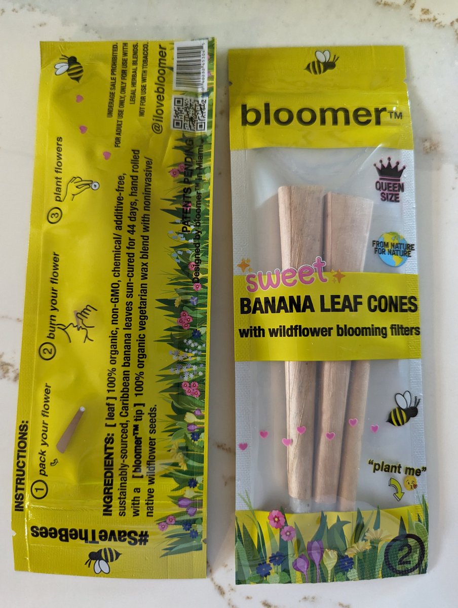 I'll be giving away a tonne of these at the @niagara420expo! Check out Bloomer.store and use code Cannaclaus for 10% off all products! Pack your flower, burn your flower, plant some flowers! ✌️💚🪴