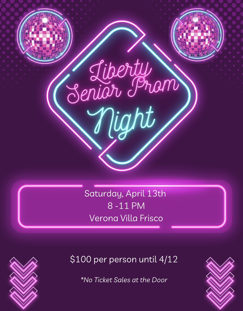 LAST CHANCE FOR PROM TICKETS! We will not be selling at the door and the sale ends Monday April 8th! So if you are ready to dress up, dance, eat yummy food and hang out with your friends for a memorable evening buy now!!! 💃🕺