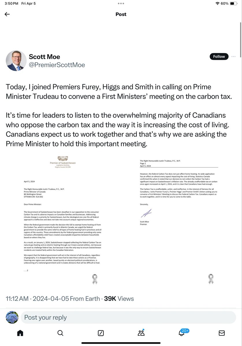 ame_todd's tweet photo. So far I’ve seen the following statements from the same lying Cons Premiers. If they’re Not going to do their job to fix,housing, healthcare/education,then our PM will. I’m sick & tired of them sabotaging everything good for ordinary Canadians just so they can own the liberals. https://t.co/wdxyfSelpY