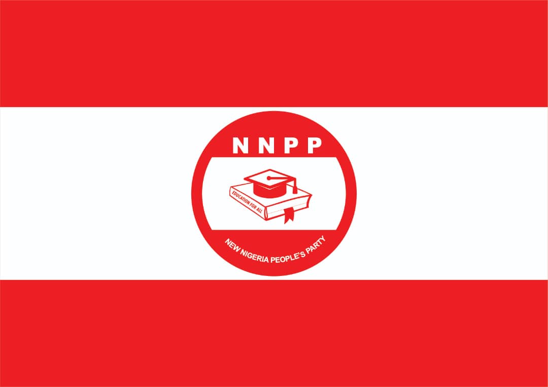 The brand new logo and flag of our great party, NNPP. New and Greater Nigeria is possible. Education For All 📕📚🖋👨‍🎓
