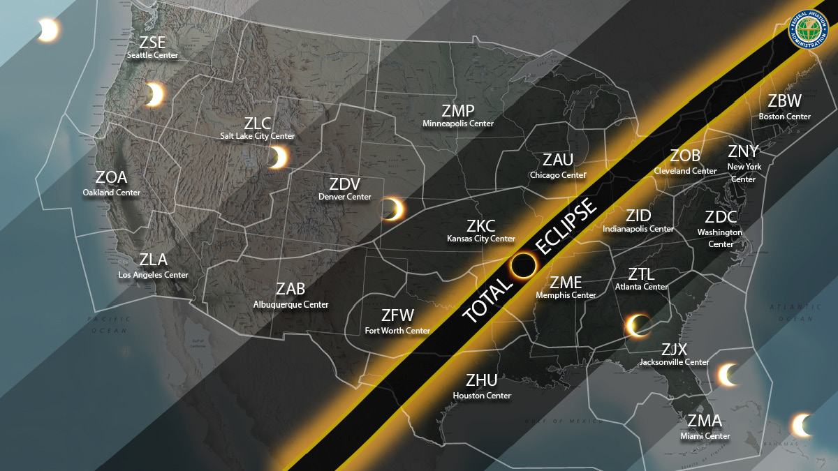 Pilots: Are you planning to fly during the total solar eclipse on April 8? Be sure to plan ahead and regularly check TFRs for the most current information. Learn more at bit.ly/3PEcptk. #SolarEclipse2024