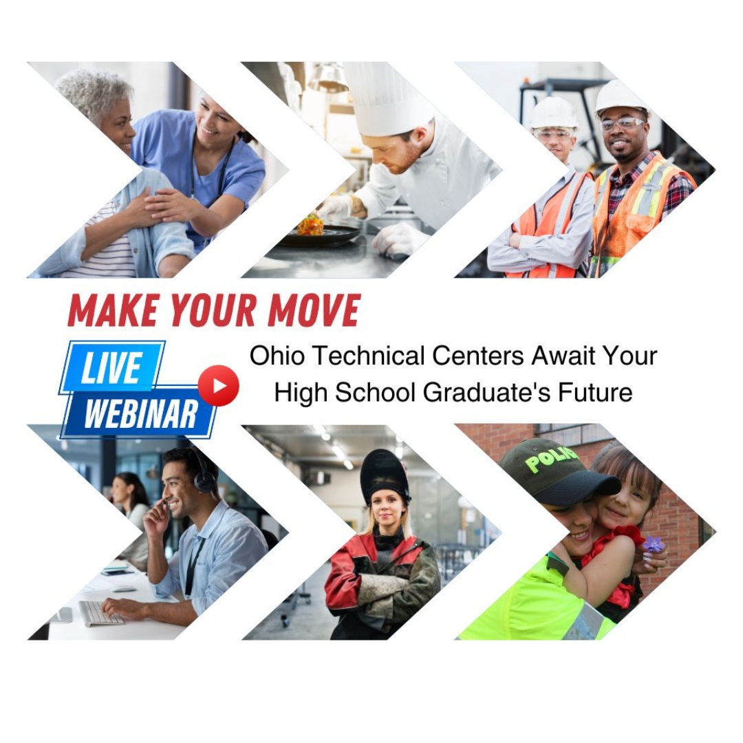 Are you ready to start a career in fields like healthcare, welding, HVAC, public safety, and more? Join us for a special webinar with @OhioTechCenters and @GetAtTheCore! 📍 RSVP: GettingAtTheCore.com/events/list/ #YourFutureOurFocus