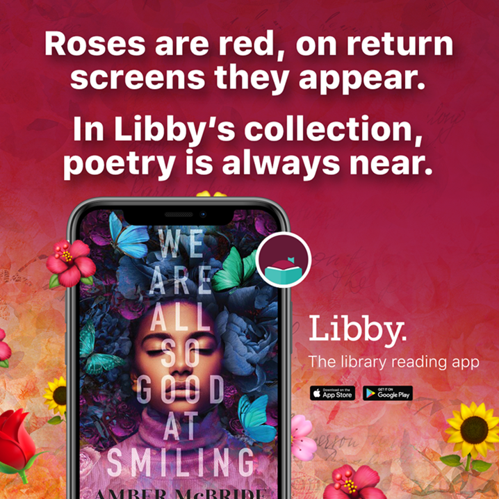 Happy National Poetry Month! Celebrate with the Library’s collection of free, downloadable eBooks & more. tinyurl.com/y68dsp5h