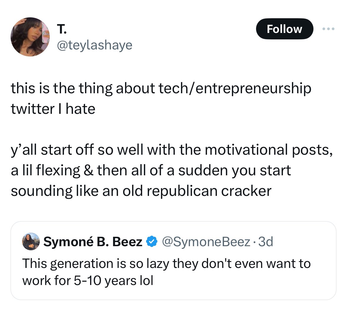 Symoné B. Beez tweet media
