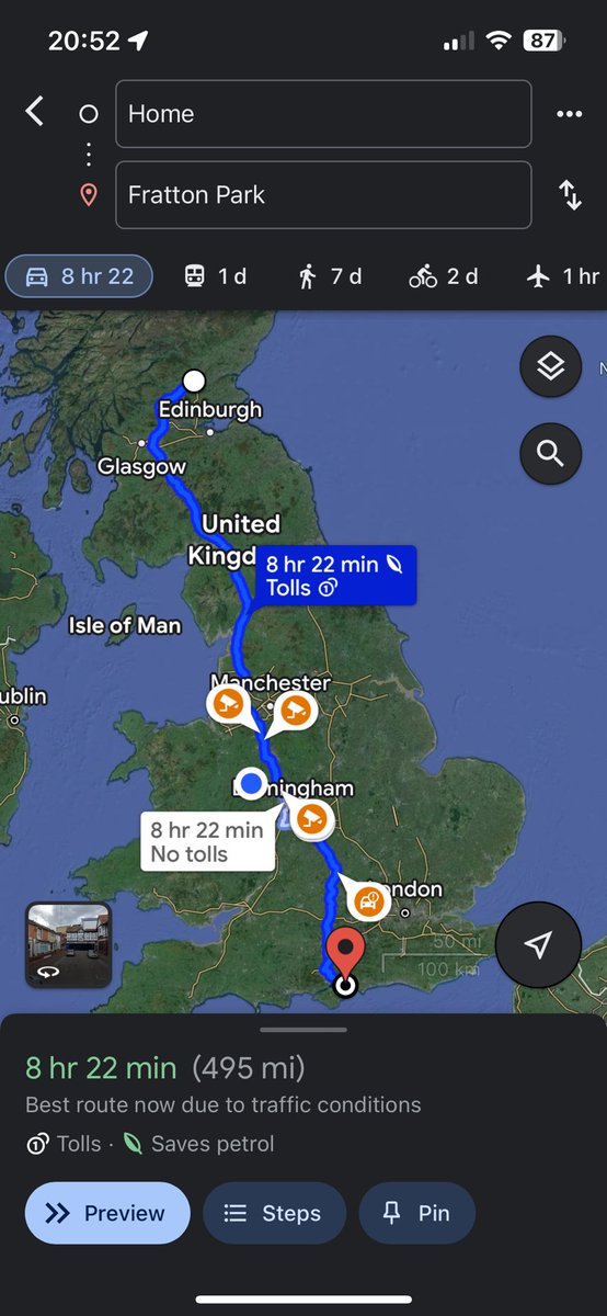 J_Dawg1982's tweet photo. @shrewsburytown Perth 2 Pompey. Just a wee overnight stop at the parents before Pompey away in the morning. Train strikes wonβt stop me π #Salop
#phba https://t.co/PuUAHWhSbX