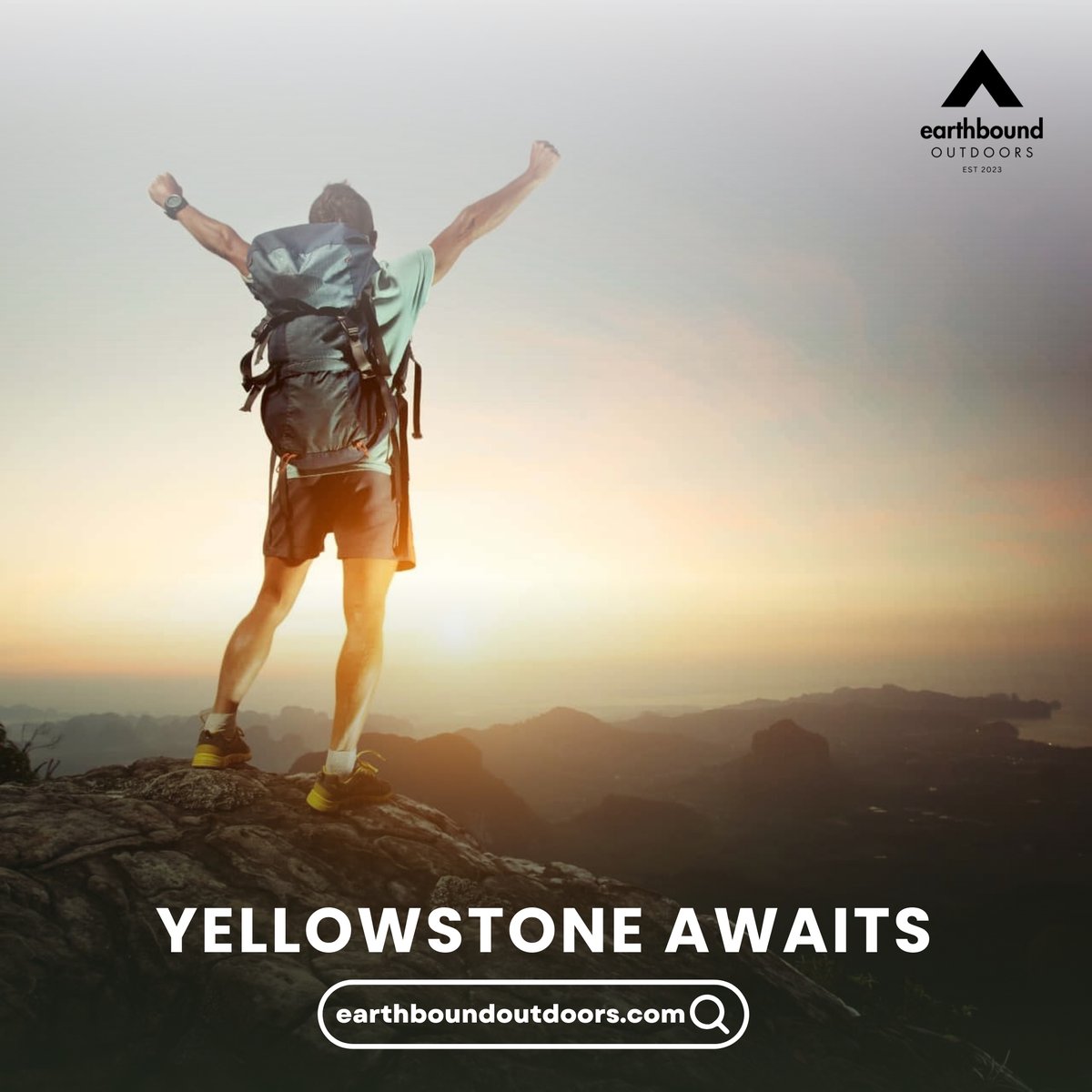 earthboutdoors's tweet image. This weekend's forecast: 100% chance of unforgettable adventures. Yellowstone is calling, and you must go! 🌄
.
.
.
.
. 
#NatureCalls #WeekendWanderlust #EarthboundOutdoors #AdventureAwaits #NatureCalls #OutdoorExploration #WeekendWanderlust #EarthboundExplorers