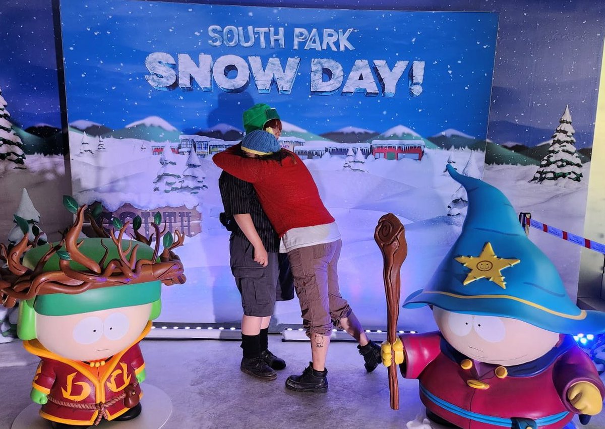 El #Kyman es real ❤️💚✨
#SouthPark #Snowday