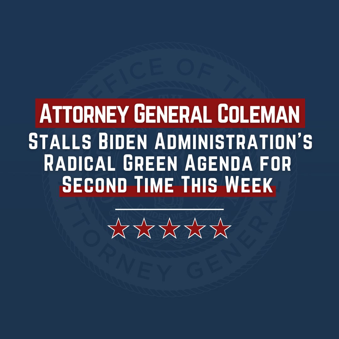 The Biden Administration is attempting to fundamentally recreate the American economy around its radical green agenda, and Kentucky won’t stand for it. Read more about our second major victory this week here: kentucky.gov/Pages/Activity…