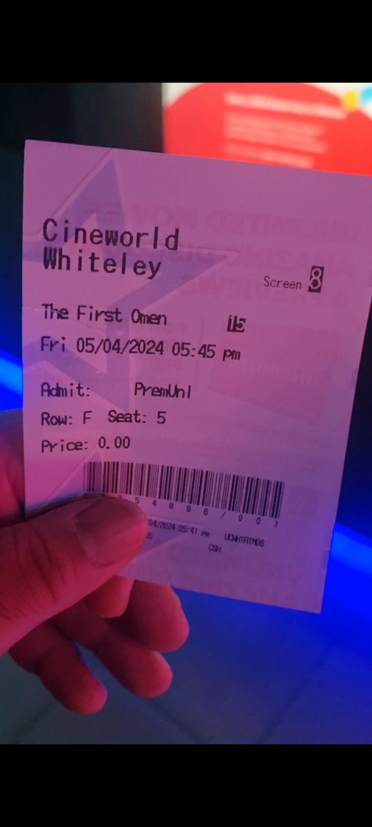 JordanJudoo's tweet image. That wasn't too bad...
#TheFirstOmen #CineworldUnlimited #FirstOmen #cineworld #theomen #thefirstomenmovie @cineworld