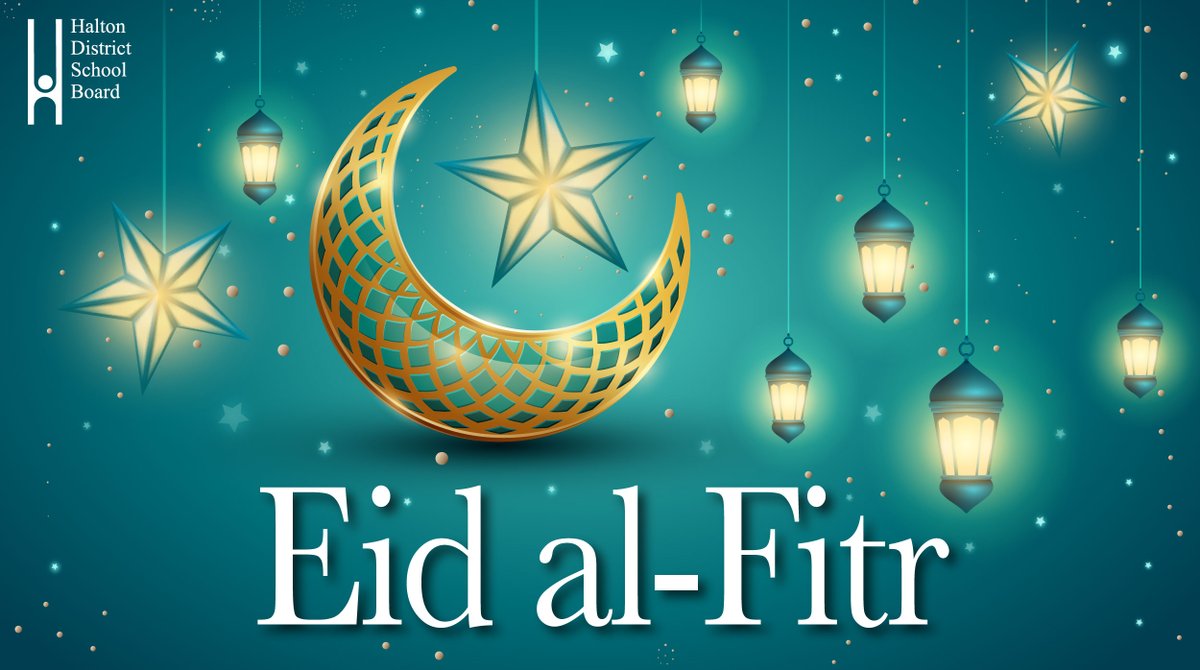 Eid Mubarak! We wish all those celebrating Eid al-Fitr in the #HDSB community and beyond, peace, joy and happiness.