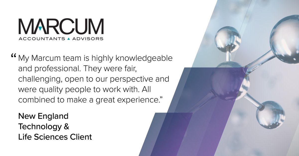 At Marcum, we are committed to offering our clients unparalleled service experiences. Providing our clients with flexible and pragmatic approaches is just one of the ways we ensure our clients experience the best of what our firm has to offer. hubs.ly/Q01y-wp_0 #AskMarcum